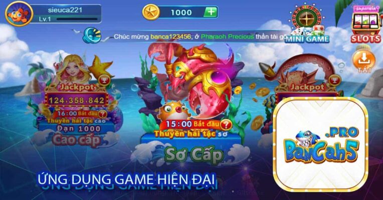 Ứng dụng game hiện đại