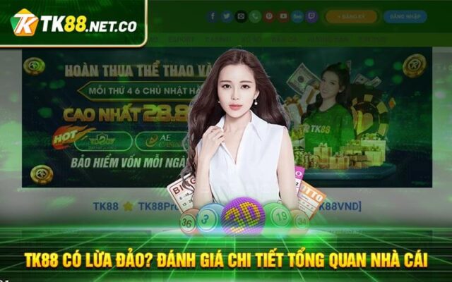 TK88 Có Lừa Đảo Đánh Giá Chi Tiết Tổng Quan Nhà Cái 1